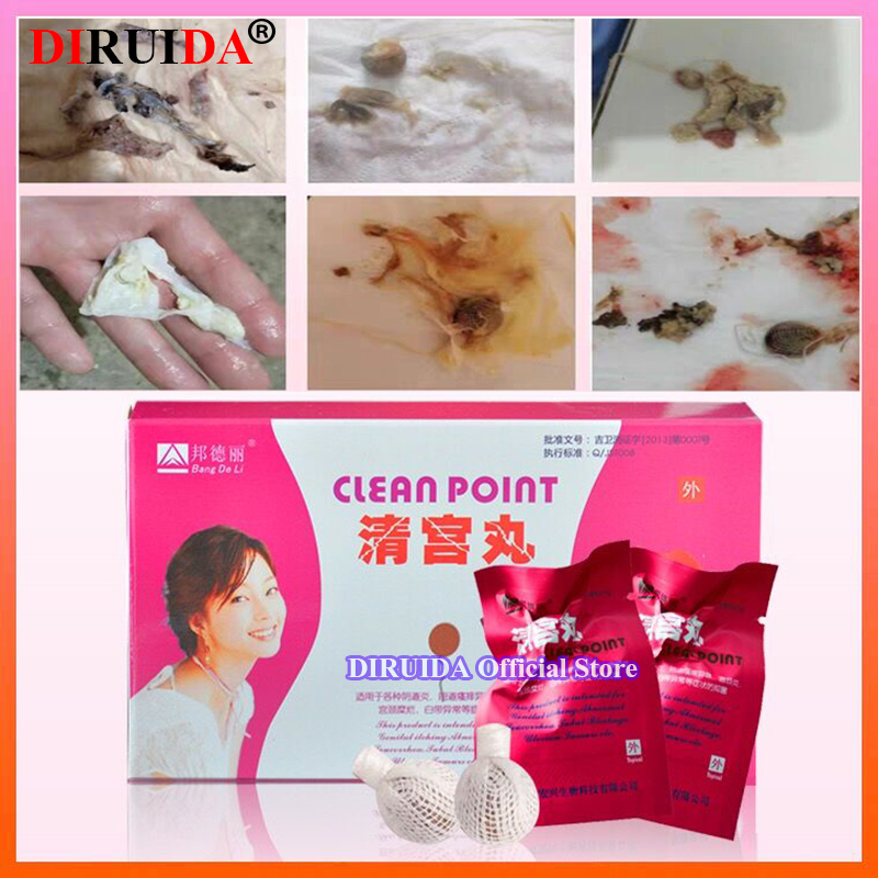 Original Chinese Herbs Vaginal Tightening Tampon Vagina Clean Point Yoni Pearls Fibroid Womb Detox Uterus Healing for Woman Care
