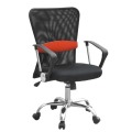 Soft Fabric Revolving Armrest For Office Chair