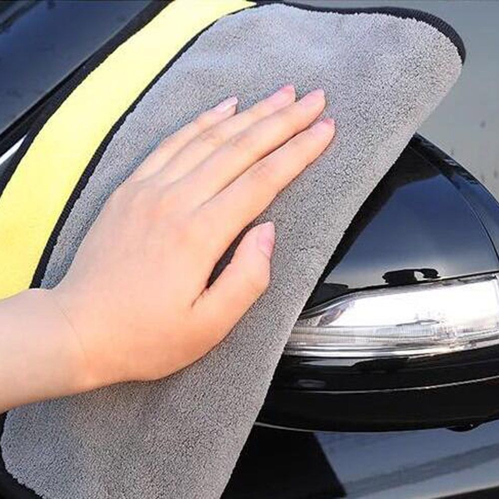 1 pc Car Microfiber Towel Car Cleaning Drying Cloth Hemming Car Care Cloth Detailing Car Wash Towel 20*30CM