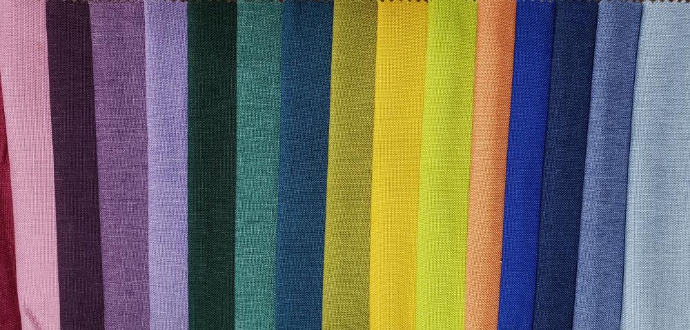 Solid Dyed Linen Fabric