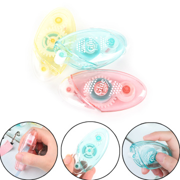 Double Sided Adhesive Correction Tape Glue Sealing Letter Office Work Runner Dispenser Tapes Scrapbooking Stationery Supplies