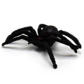 5pcs horror 4.5cm black spider haunted house spider web bar party decoration supplies simulation tricky toy halloween decoration