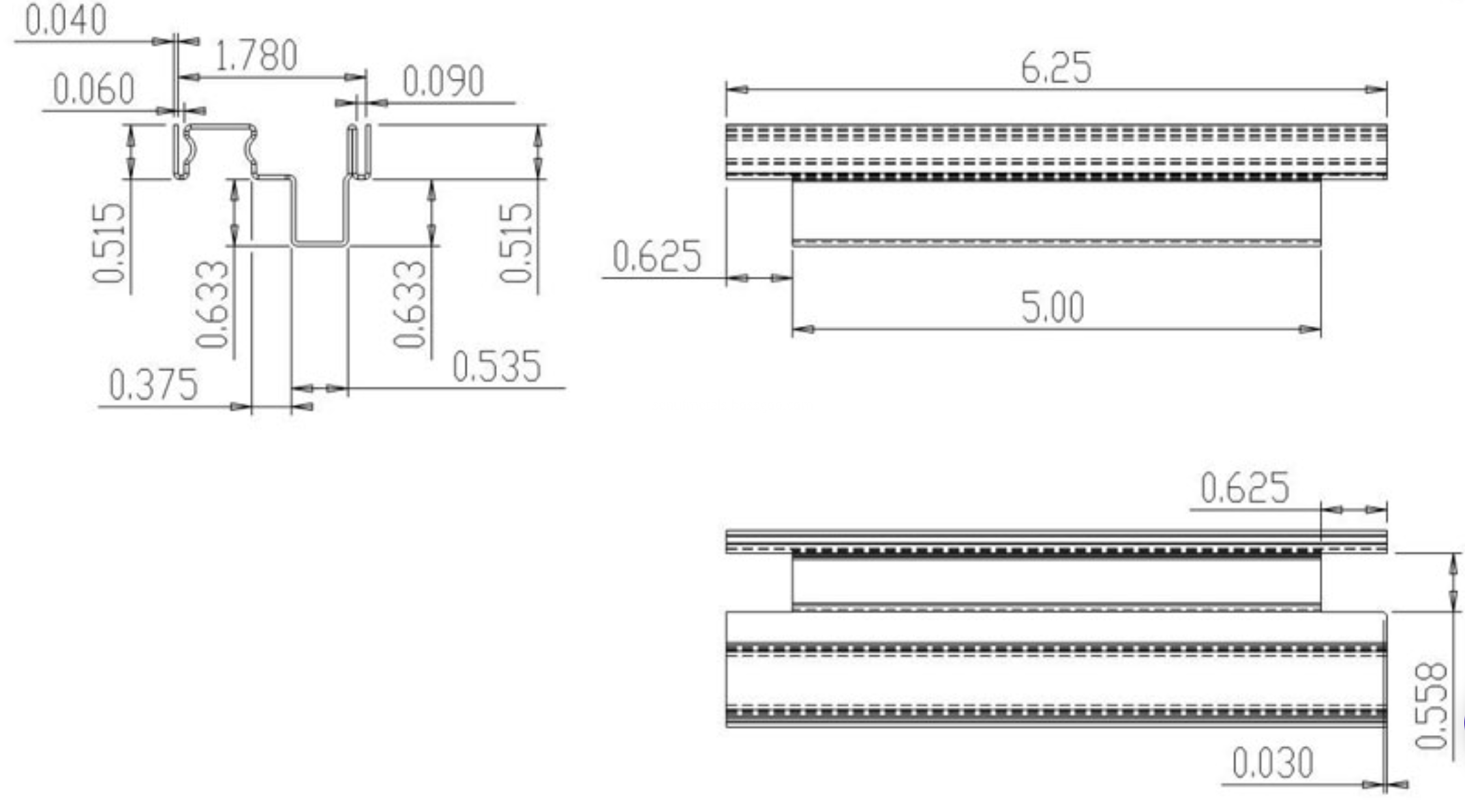Window Frame Profile Drawings (2)