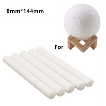 10 Pieces 8mm* 116mm Humidifiers Filters Cotton Swab for USB Air Ultrasonic Humidifier Aroma Diffuser Replace Parts Can Be Cut