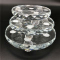7 star plate glass quartz minerals gemstones Healing Sphere Stand feng shui crafts home decoration