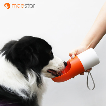 MOESTAR ROCKET 270ML Portable Dog Water Bottle Fashion Pet Dog Travel Water Bottle Dispenser