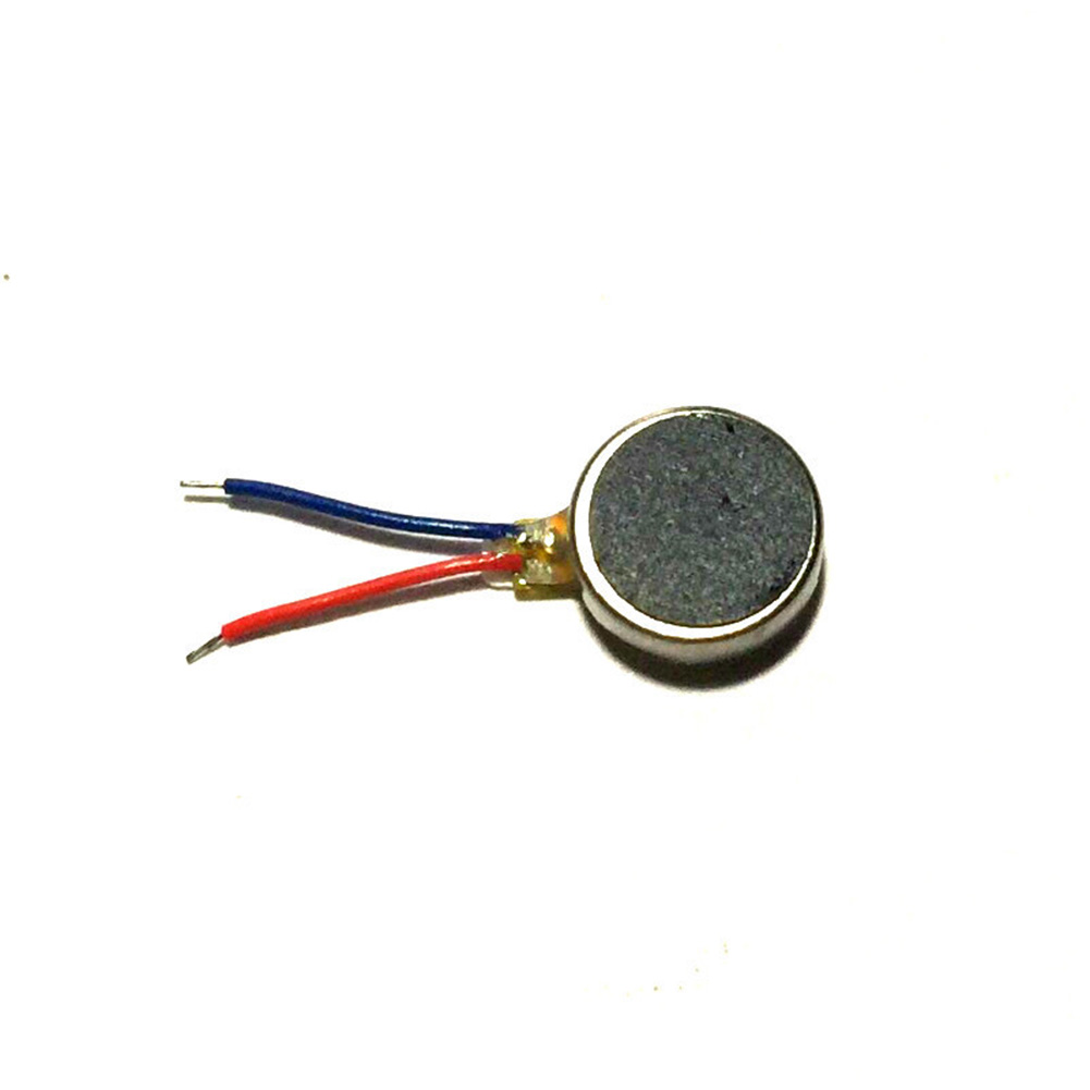 DIY Flat Workshop Coin Vibrator Brushed Micro Drive Motor Driver With Cable Back Adhesive DC Replacement Accessories