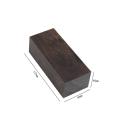 Ebony Lumber Blanks Carving Blocks 125*40*50mm Timber Craft Hobby Wood Handle African Blackwood Tool