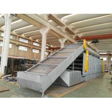 Industrial continuous mesh belt dryer machine