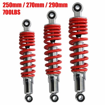 TDPRO Bicycle Motorcycle 250/270/290mm 700LBS ATV Buggy Rear Shock Absorber Suspension Spring for 50-150cc Motorcycle Go Kart