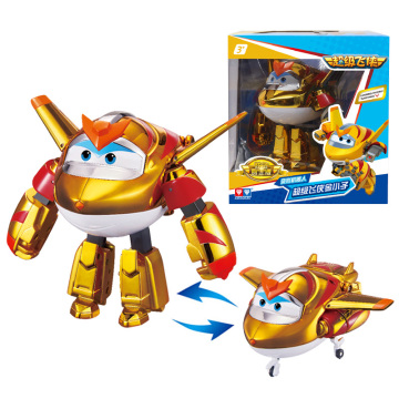 New Season 9 Big ABS Super Wings Deformation Aircraft Robot Toys Action Figures Transformation Car Toys