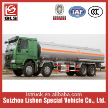 sinotruk fuel tank truck 8x4 drive 30-35M3