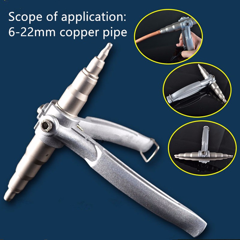 Tube Expanders Hot Refrigeration Copper Pipe Manual Tube Expander Air Conditioner Install Repair Hand Expanding Tool Powers Tool