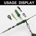 25PCS Carp Fishing Accessories Set for Carp Rigs Material Carp Fishing Tackle box Coarse Fishing Helicopter Chod Hair Rig