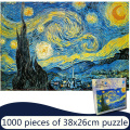 Mini Jigsaw Puzzle 1000 Pieces 38x26 cm Landscape Assembling Picture Puzzle For Adults Educational Toys Puzzles Pare Adultos