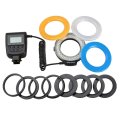 2021 HOT Macro LED Ring Flash Light For Canon For Nikon For Panasonic For Pentax For Olympus DSLR Camera