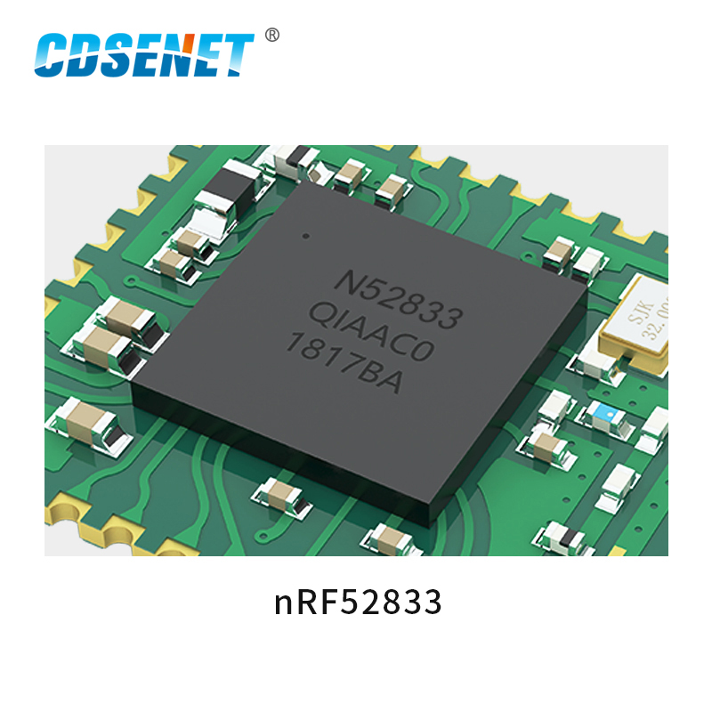 E73-2G4M08S1E small size IOT communication module nRF52833 BLE5.1 Ble mesh Thread Zigbee multi-protocol wireless module