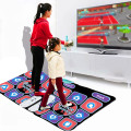 3D Double Dance Mat For TV PVC Home Running Blanket Yoga Game Massage Learning HD Kids Toy Indoor Computer Gift