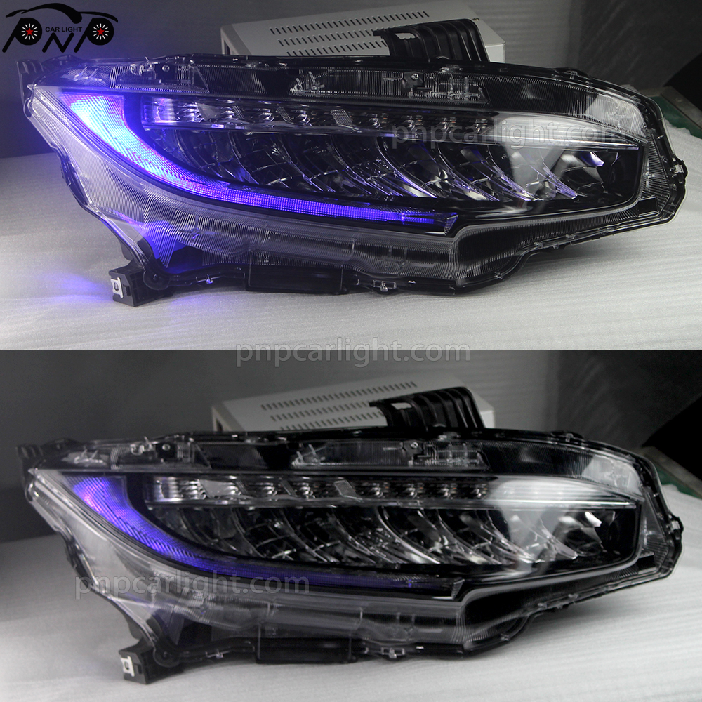 2017 honda civic headlights