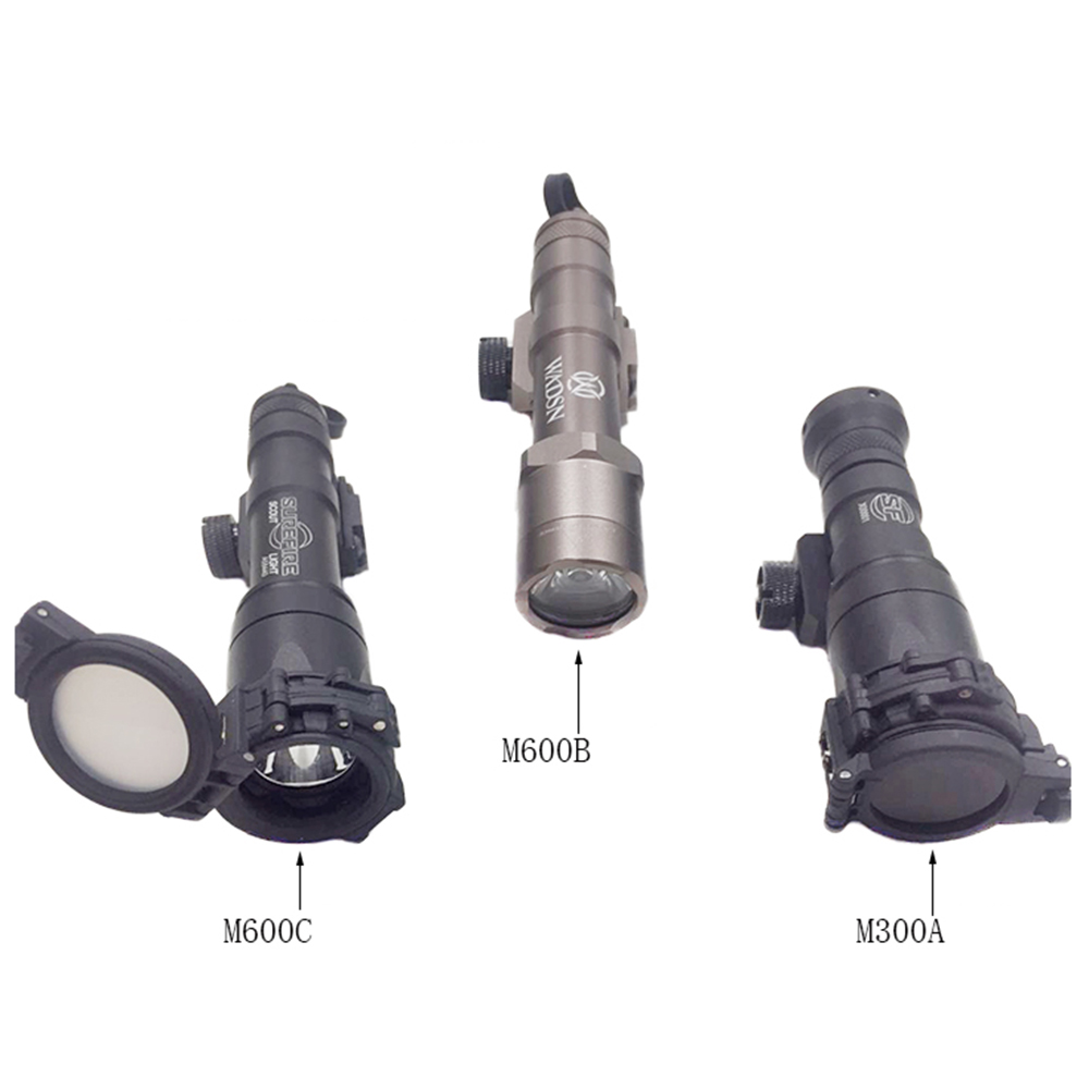 WADSN Tactical 25mm Diameter Flashlight Diffuser Filter For Surefir M961 M910 M300 M600 Weapon Flashlight