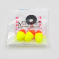 MNFT 60Pcs Seven-star Mini Oval Fishing Float Space Beans Easy Use Floater Are Put On The Like A Stopper And Be Fixed