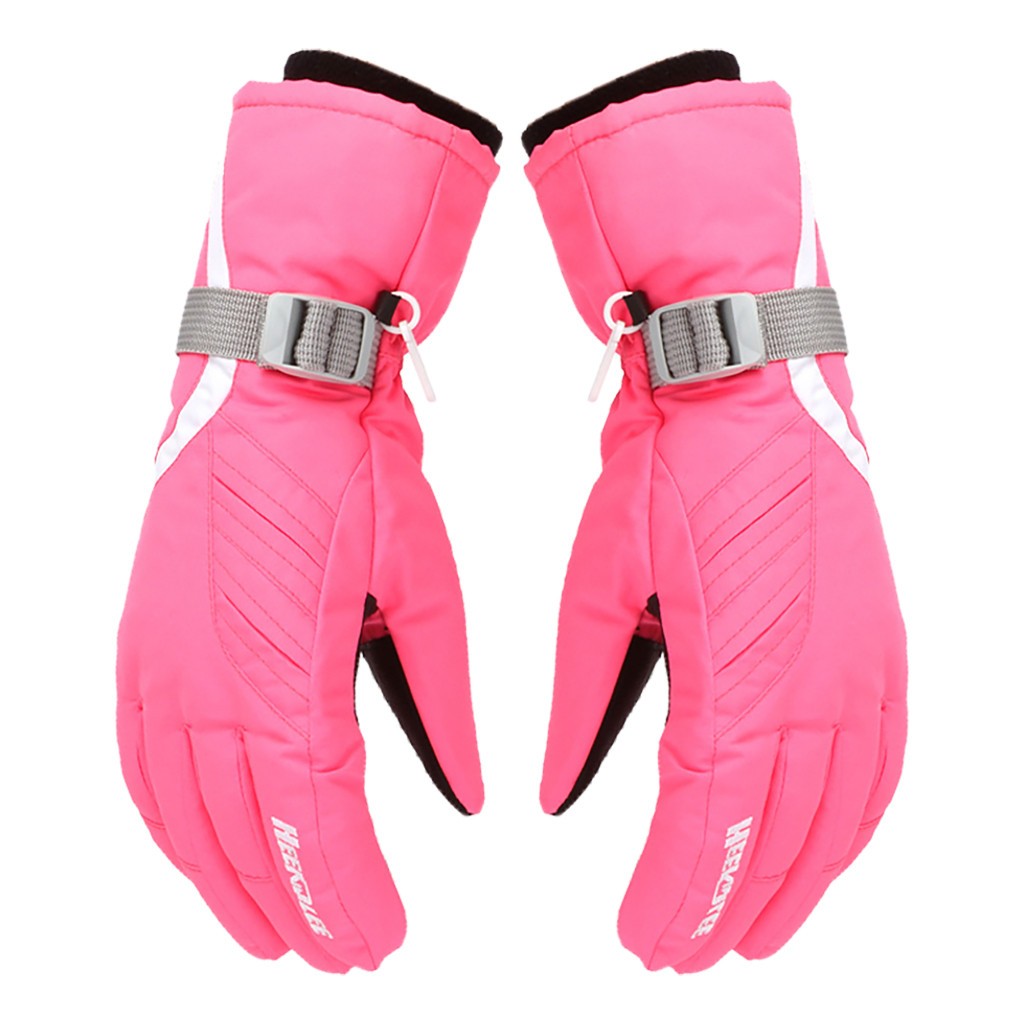 Insulated Winter Professional Ski Gloves Girls Boys Adult Waterproof Cold Weather Gloves Adult Keep Warm Waterproof Windproof 20