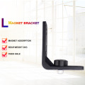 5/8 Inch Magnet Attract Super Strong Wall L-shape Common Used Tool Level Bracket Leveling Support Black Durable Rack Hanging