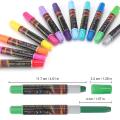 12 Color Temporary Hair Chalk Pens Crayon Salon Washable Hair Color Dye Face Kit Safe for Makeup Party Christmas Gift for Kids