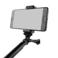 Mobile Phone Clip Holder mount for GoPro Selfie stick monopod For iPhone Xiaom Samsung Huawei OPPO Tripod Adapter Accessories