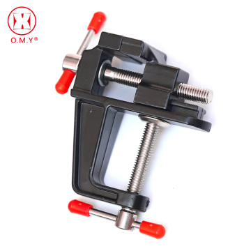 OMY Mini Tool Vice High Quality New Aluminum Small Jewelers Hobby Clamp On Table Bench Vise