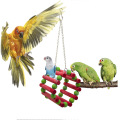5pcs Parrot toy Christmas decoration set Chew toy swing stand