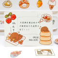 Cute cartoon animals collection Decorative Stationery Stickers kawaii dog rabbit cat Scrapbooking DIY Diary Album Stick Lable