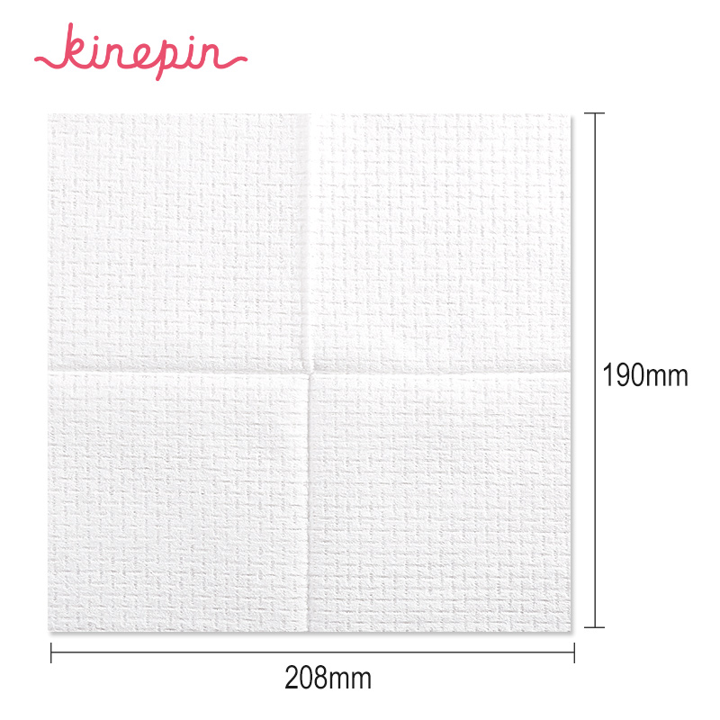 KINEPIN Soft Cotton Tissue Makeup Wipes Multipurpose Face Cleaning Facecloth Cotton Pads Makeup Removing Household Cleaning