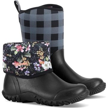Durable Mid-Calf Rain Boots