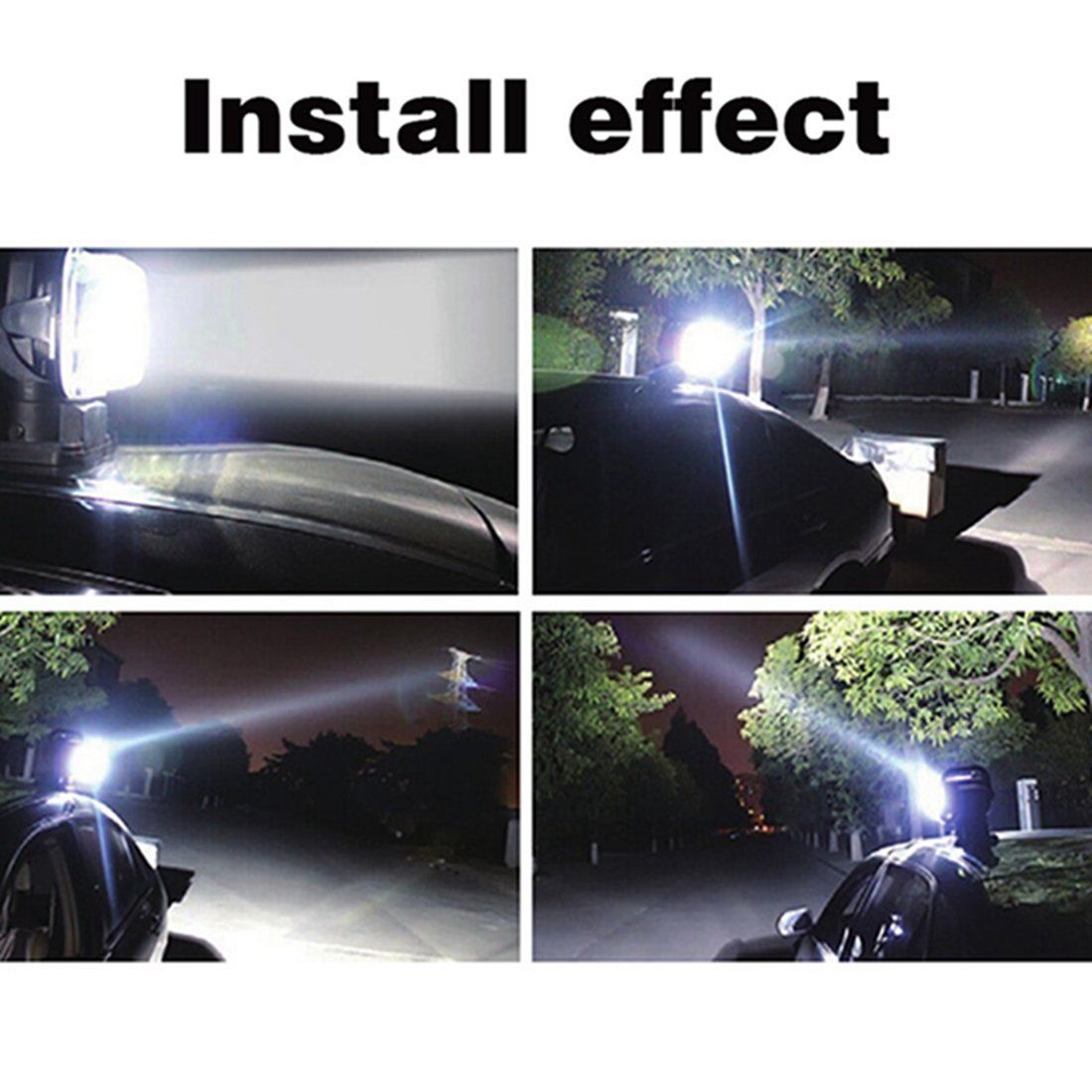 50W 360 Degree Remote control LED Searchlight Rotate Spotlight Light Wireless Emergency For Truck Off road SUV Boat Vehicle
