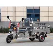 Open Cargo Stainless Steel Electric Tricycle
