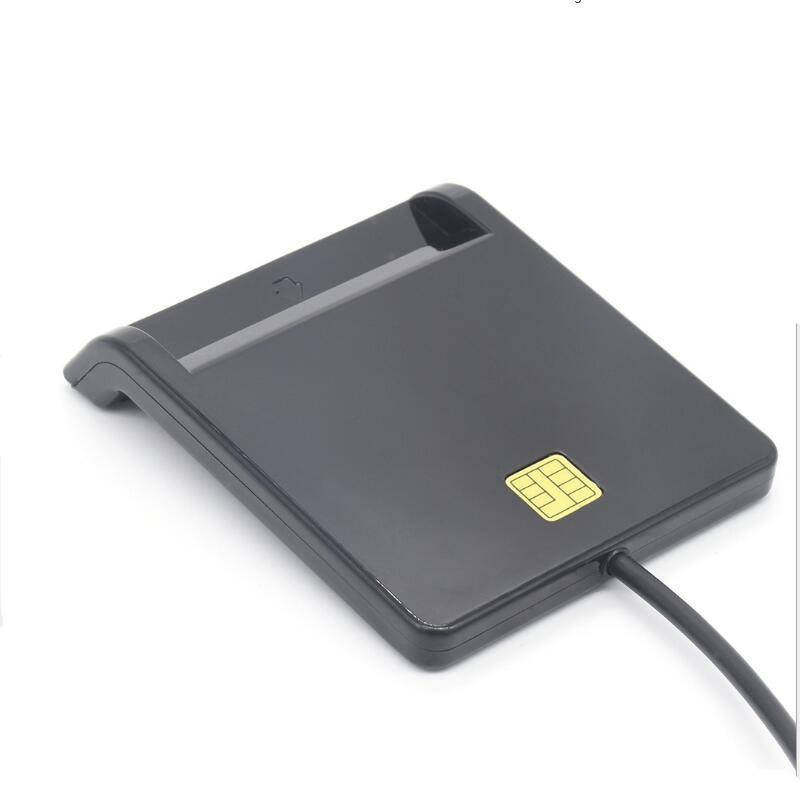 Smart Card Reader ATM CAC USB-C SIM DNI IC Smart Card Reader Bank Card