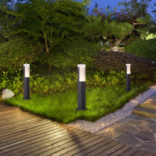 COB LED Exterior Bollard Light Outdoor Floor Path Lights For Garden IP67 Waterproof Aluminium AC85-265V LED Lawn Light