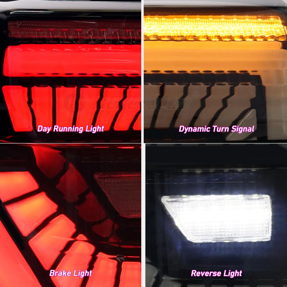 HCMOTIONZ LED Tail Lights for Toyota 4Runner 2010-2023