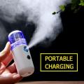 30ml Mini Nano Facial Sprayer USB Nebulizer Face Steamer Humidifier Beauty Skin Care Tools Home Liquid Air Fresheners Dropship