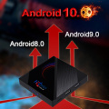 TV Box android 10 4G 64GB 6K 2020 Android TV Box H96 MAX H616 Smart TV Box Google Voice Set Top Box 2.4G 5.8G WIFI