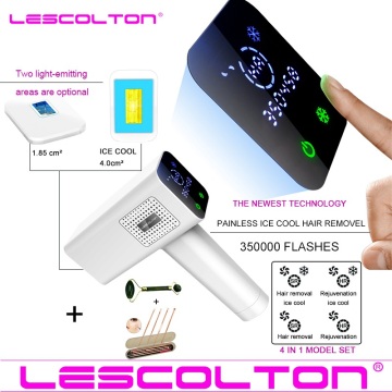 2020 New Lescolton 4in1 IPL Laser Hair Removal Machine Laser Epilator Hair Removal Permanent Bikini Electric depilador a laser