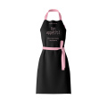 Nordic Wind Girl Pink Cotton Linen Waterproof Apron Coffee Shops And Flower Shops Work Cleaning Aprons For Woman Washing Daidle