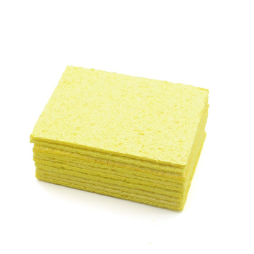 5/10Pcs Yellow Cleaning Sponge Cleaner for Enduring Electric Welding Soldering Iron