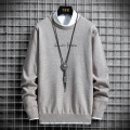 Men's Colorful Sweater Comfortable Fabric Basic Crew Neck Sweater