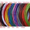 10M UL1007 PVC Tinned Copper Strand Wire Cable Cord 300V 16AWG/18AWG/20AWG/22AWG/24AWG/26AWG/28AWG/30AWG Black/Brown/Red/Orange