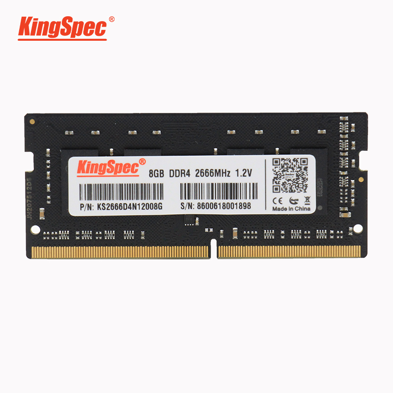 KingSpec ddr4 4gb memoria ram ddr4 4GB 8GB 2666mhz 1.2v RAM for Laptop Notebook Memory RAM DDR4 Laptop RAM computer components