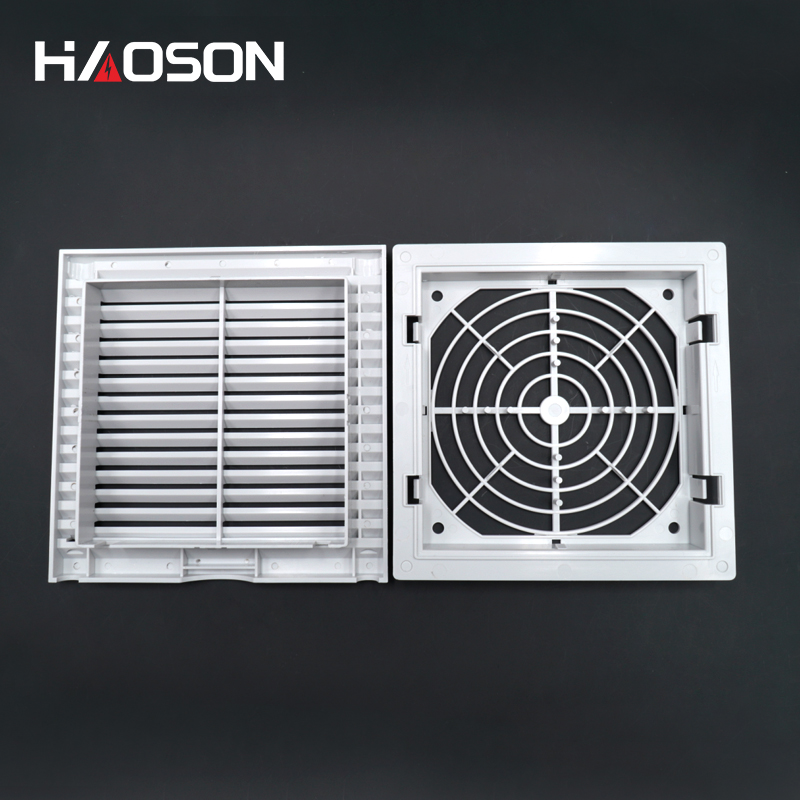 148.5*148.5*24.5mm exhaust filter,cabinet vents, ventilation shutter, air filter for AC DC 12038 12025 120mm fan HK6622.300