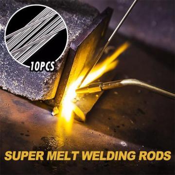 1.6mm 33cm Low Temperature Aluminium Welding Rod Electrodes Silver Super Easy Melt Welding Rods Steel Welding Soldering Supplies