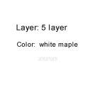 white maple 5 layer
